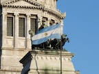 Bandera y Escultura Caballos Buenos Aires